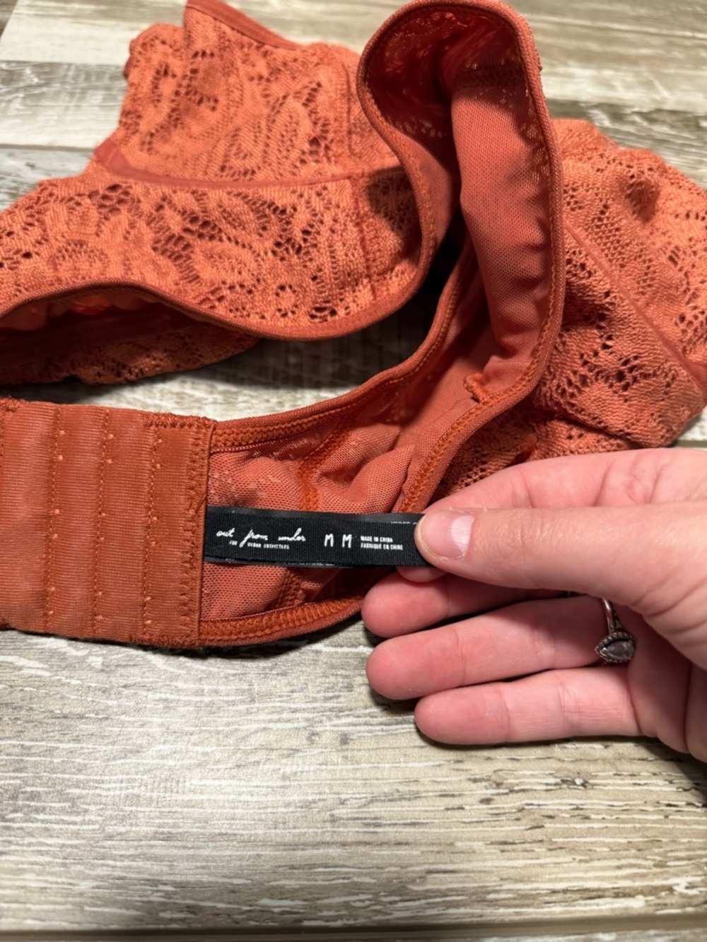 Urban Outfitters Out From Under Lace Bralette Underwire Top Party Club Going Out - Picture 4 of 4